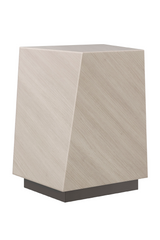 Faceted Modern Ottoman | Caracole Gemini | Caracole.eu.com
