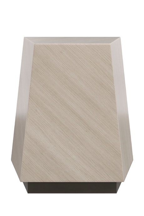 Faceted Modern Ottoman | Caracole Gemini | Caracole.eu.com