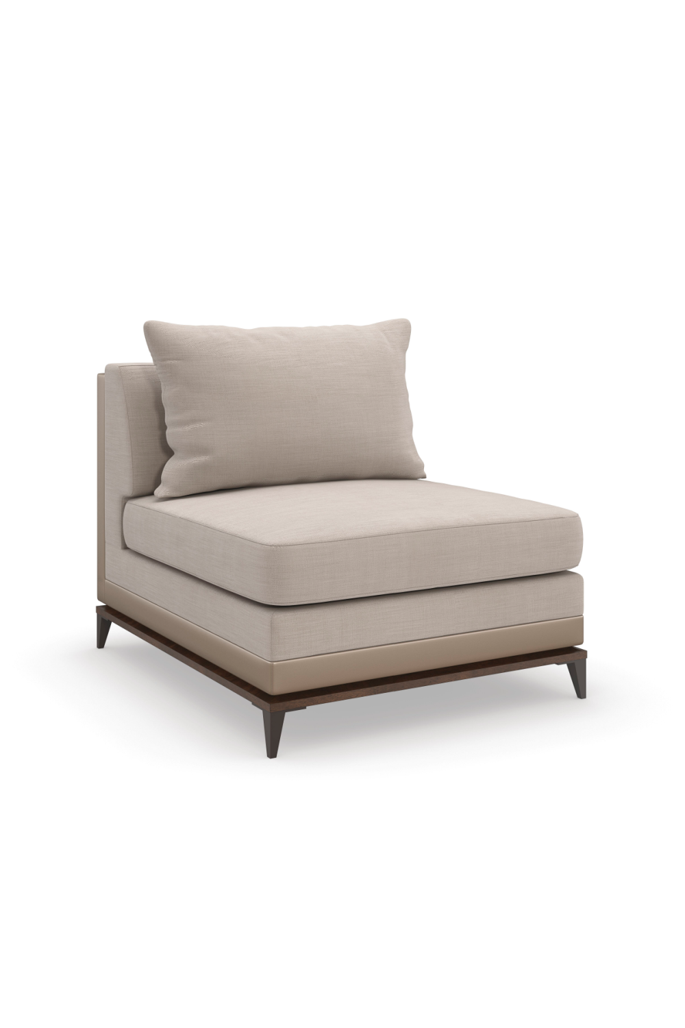 Taupe Modern Sectional Sofa | Caracole Archipelago | Caracole.eu.com