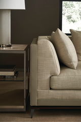 Taupe Modern Sectional Sofa | Caracole Archipelago | Caracole.eu.com
