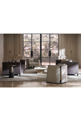 Brown Classic Sofa | Caracole Tuxedo | Caracole.eu.com