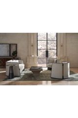 Gray Modern Lounge Chair | Caracole Cut Away | Caracole.eu.com