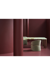 Green Velvet Accent Chair | Caracole Dune | Caracole.eu.com