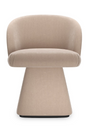 Taupe Velvet Swivel Chair | Caracole Vuelta | Caracole.EU.com