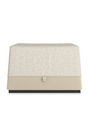Gray Tweed Ottoman | Caracole Et Voila | Caracole.eu.com
