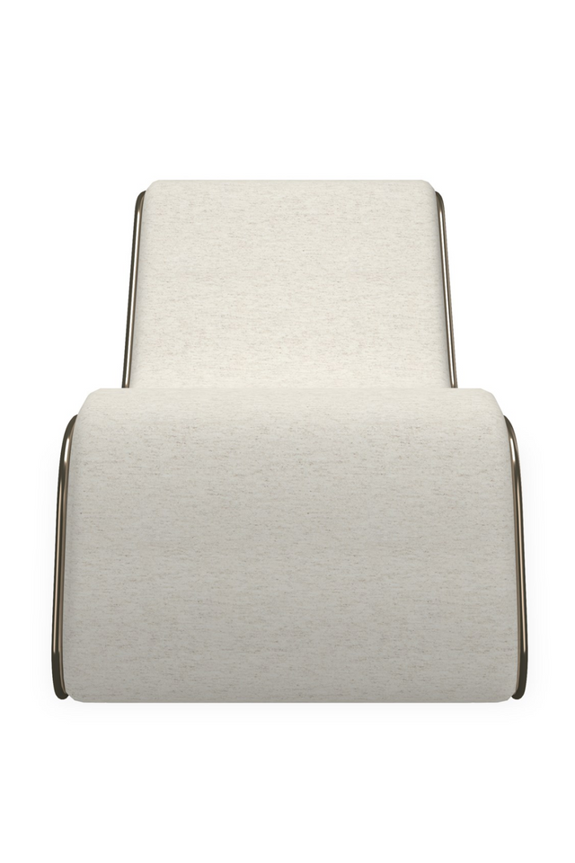 Modern Sculptural Chaise | Caracole Parallax | Caracole.eu.com