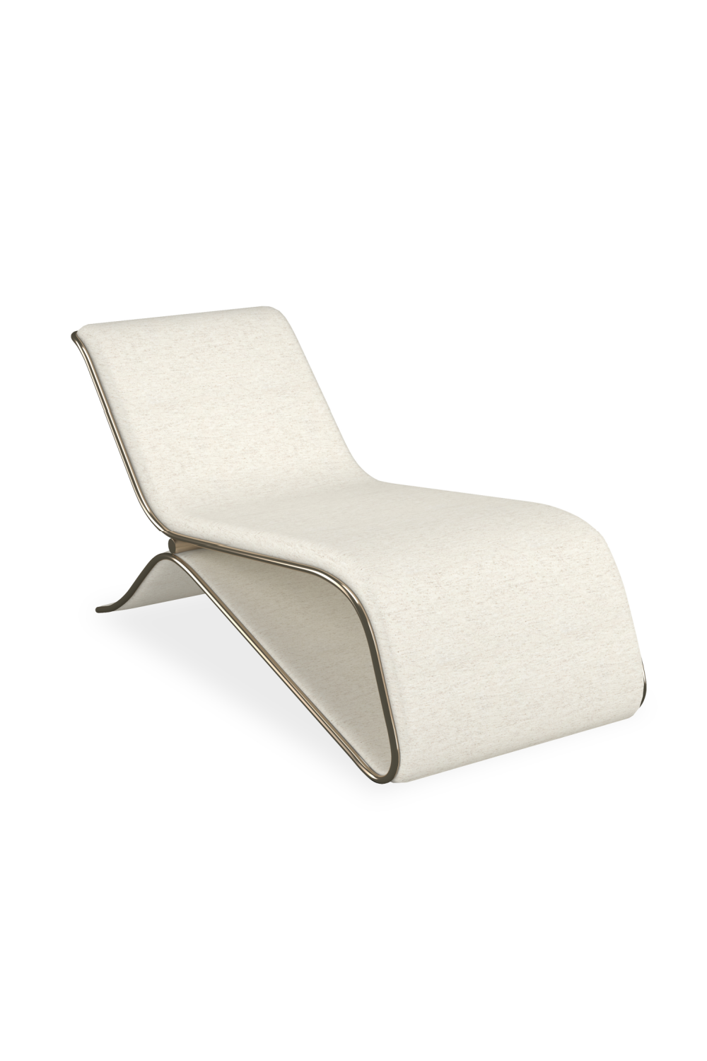 Modern Sculptural Chaise | Caracole Parallax | Caracole.eu.com