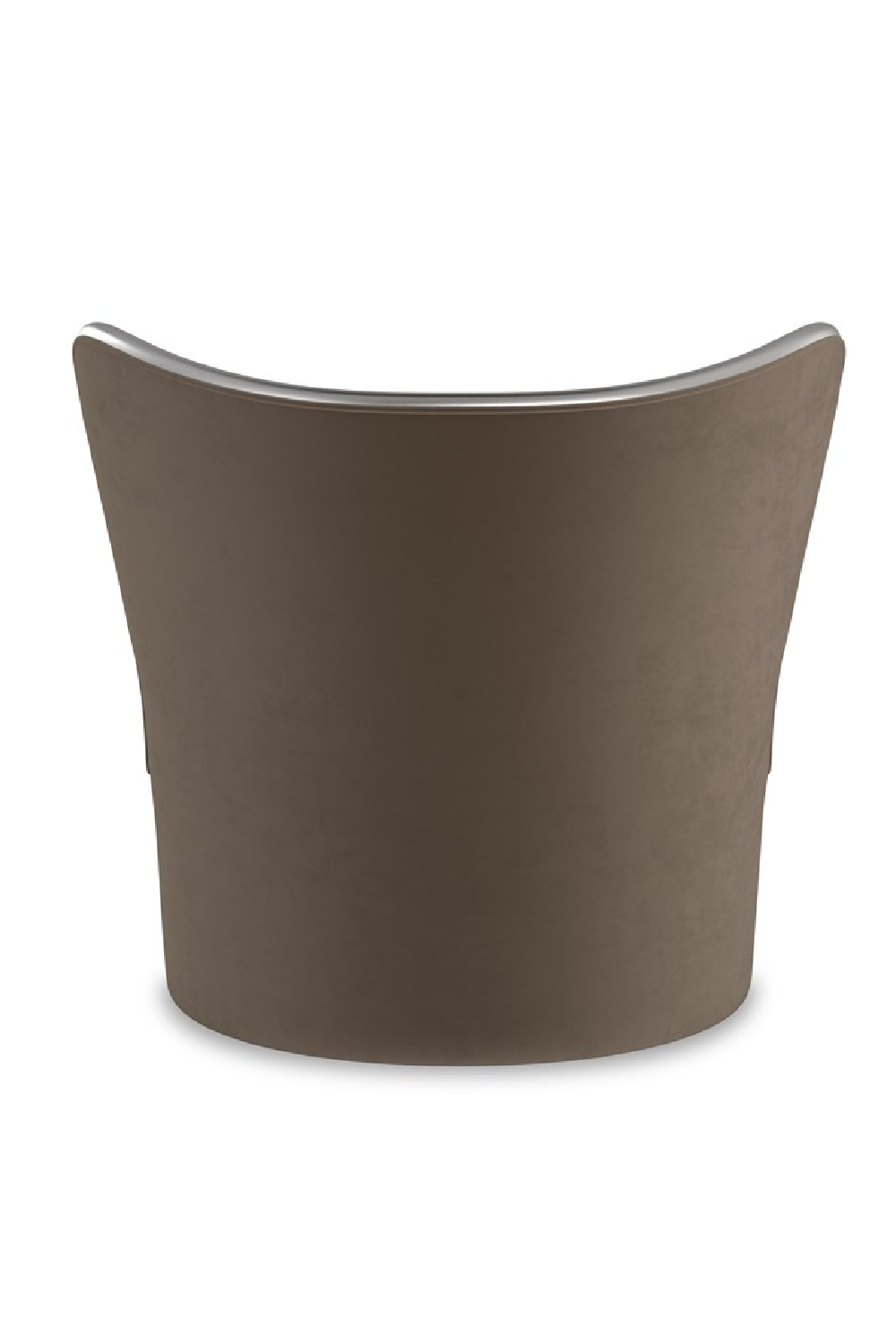 Dark Taupe Swivel Chair | Caracole Mariposa | Caracole.eu.com