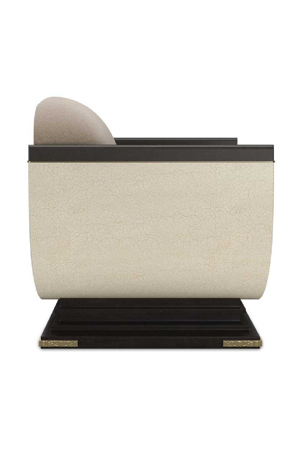 Scooped Frame Accent Chair | Caracole Helena | Caracole.eu.com