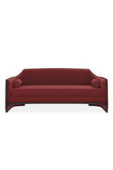 Velvet Angular Sofa | Caracole The Cat's Meow | Caracole.eu.com