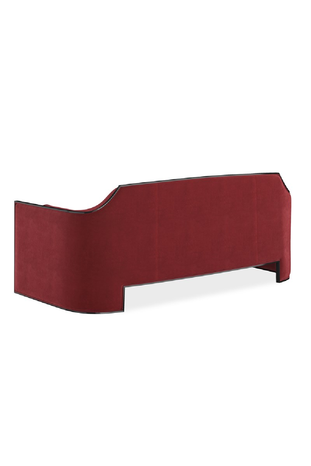 Velvet Angular Sofa | Caracole The Cat's Meow | Caracole.eu.com