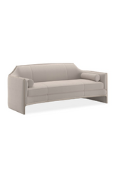 Velvet Angular Sofa | Caracole The Cat's Meow | Caracole.eu.com