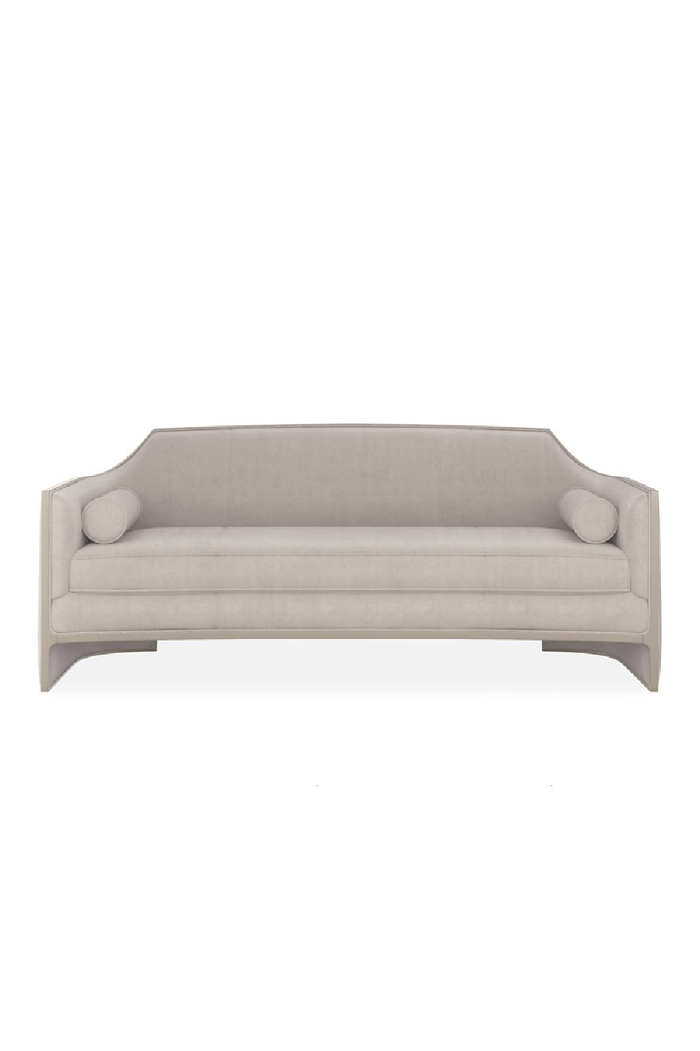 Velvet Angular Sofa | Caracole The Cat's Meow | Caracole.eu.com