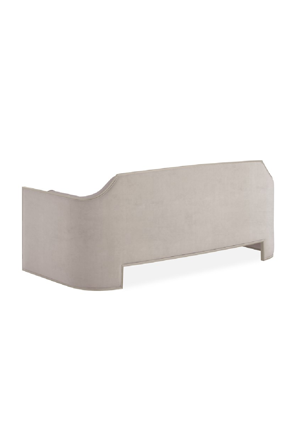 Velvet Angular Sofa | Caracole The Cat's Meow | Caracole.eu.com