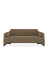 Velvet Angular Sofa | Caracole The Cat's Meow | Caracole.eu.com