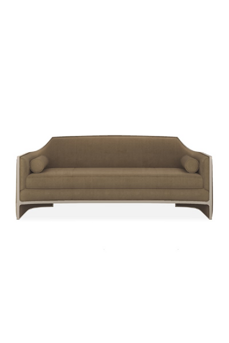 Velvet Angular Sofa | Caracole The Cat's Meow | Caracole.eu.com