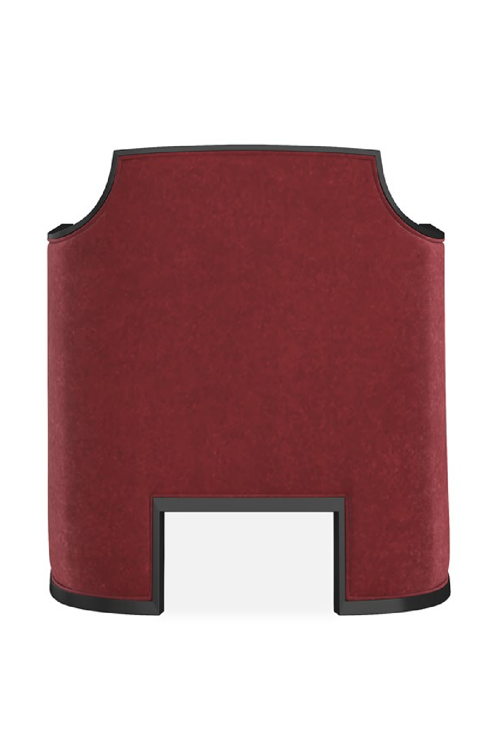 Velvet Angular Lounge Chair | Caracole The Cat's Meow | Caracole.eu.com