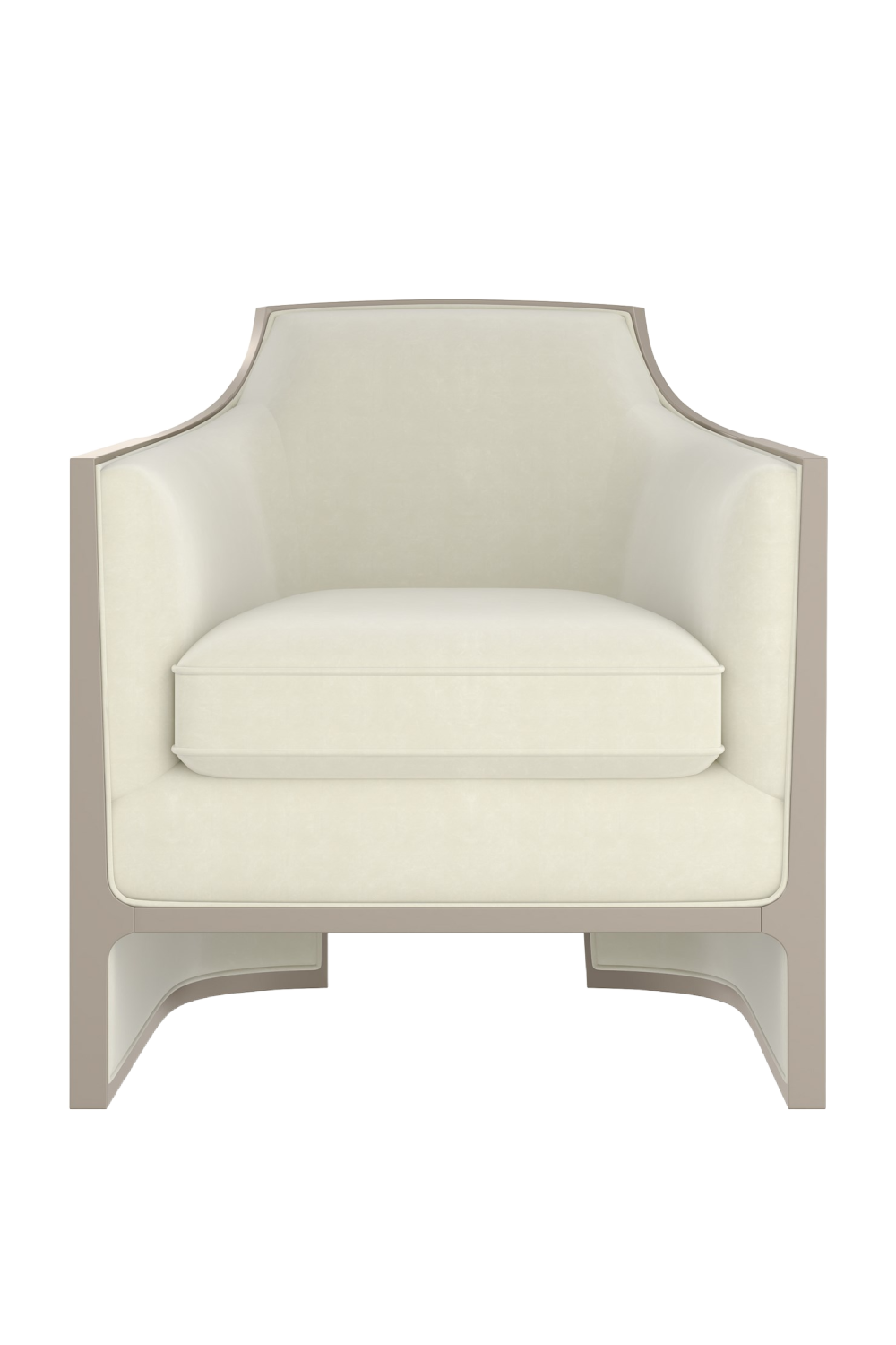Velvet Upholstered Lounge Chair | Caracole The Cat's Meow | Caracole.eu.com