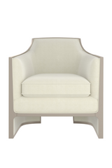 Velvet Upholstered Lounge Chair | Caracole The Cat's Meow | Caracole.eu.com