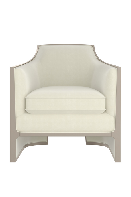 Velvet Upholstered Lounge Chair | Caracole The Cat's Meow | Caracole.eu.com