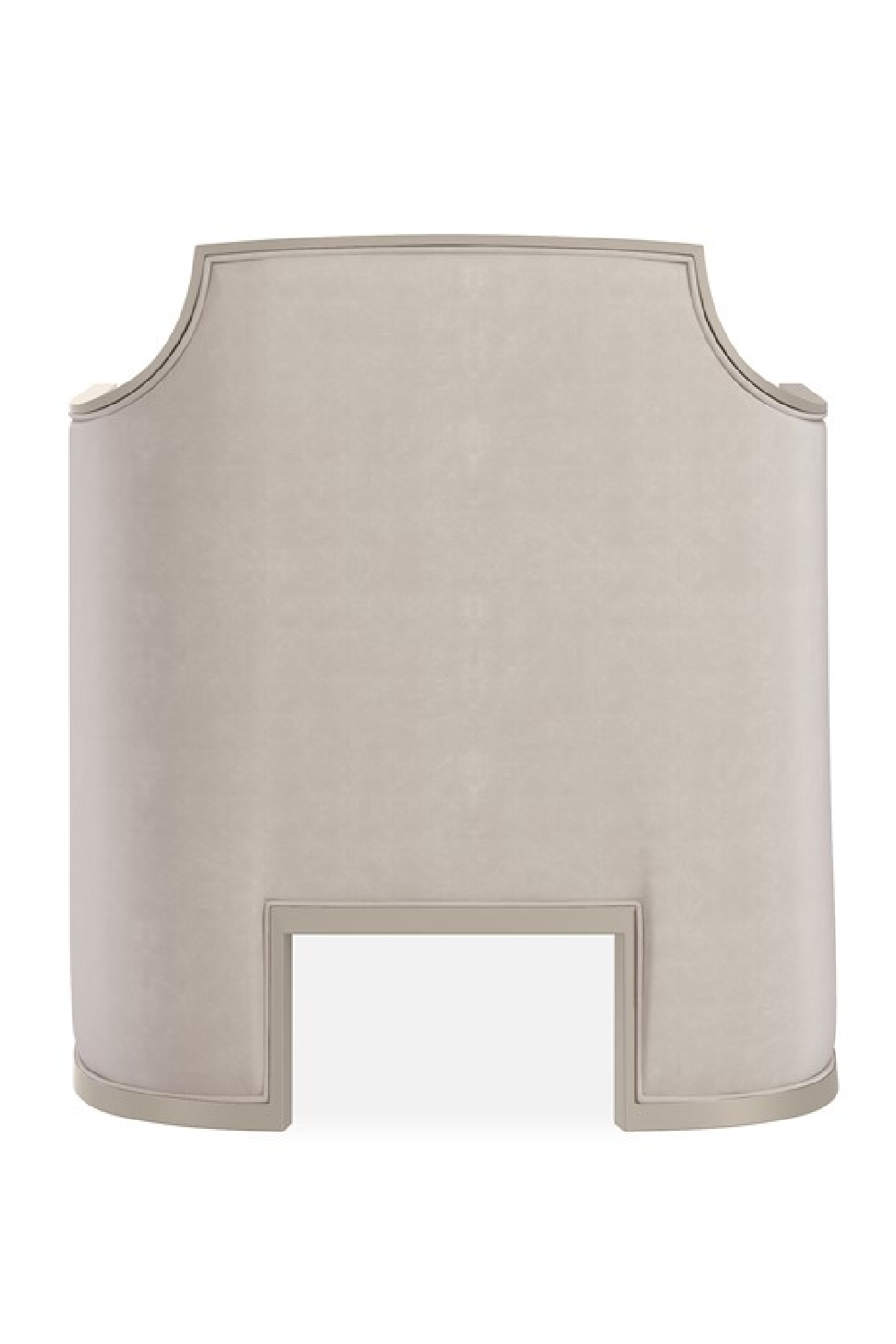 Velvet Angular Lounge Chair | Caracole The Cat's Meow | Caracole.eu.com