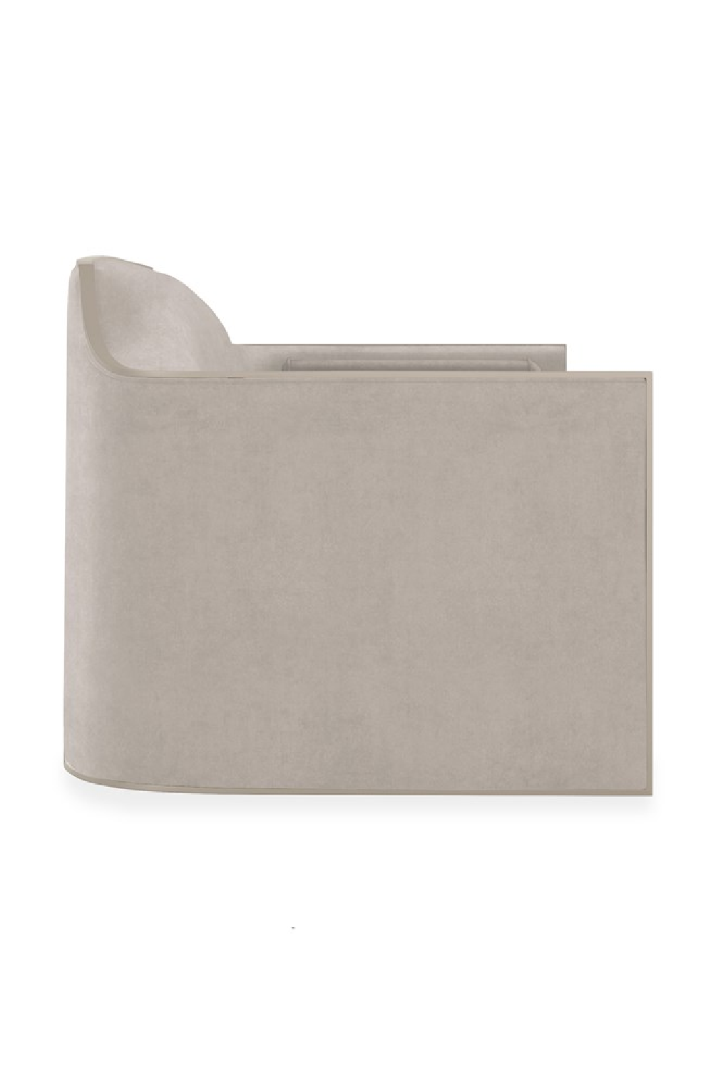 Velvet Angular Lounge Chair | Caracole The Cat's Meow | Caracole.eu.com