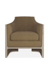 Velvet Angular Lounge Chair | Caracole The Cat's Meow | Caracole.eu.com