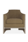 Velvet Angular Lounge Chair | Caracole The Cat's Meow | Caracole.eu.com