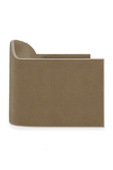Velvet Angular Lounge Chair | Caracole The Cat's Meow | Caracole.eu.com
