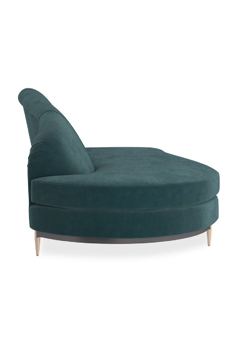 Green Velvet Sectional Sofa | Caracole Three's Company | Caracole.eu.com