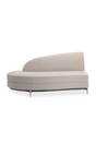 Beige Velvet Sectional Sofa | Caracole Three's Company | Caracole.eu.com