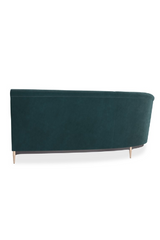 Green Velvet Sectional Sofa | Caracole Three's Company | Caracole.eu.com