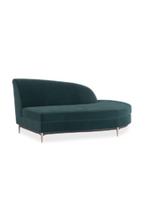 Green Velvet Sectional Sofa | Caracole Three's Company | Caracole.eu.com