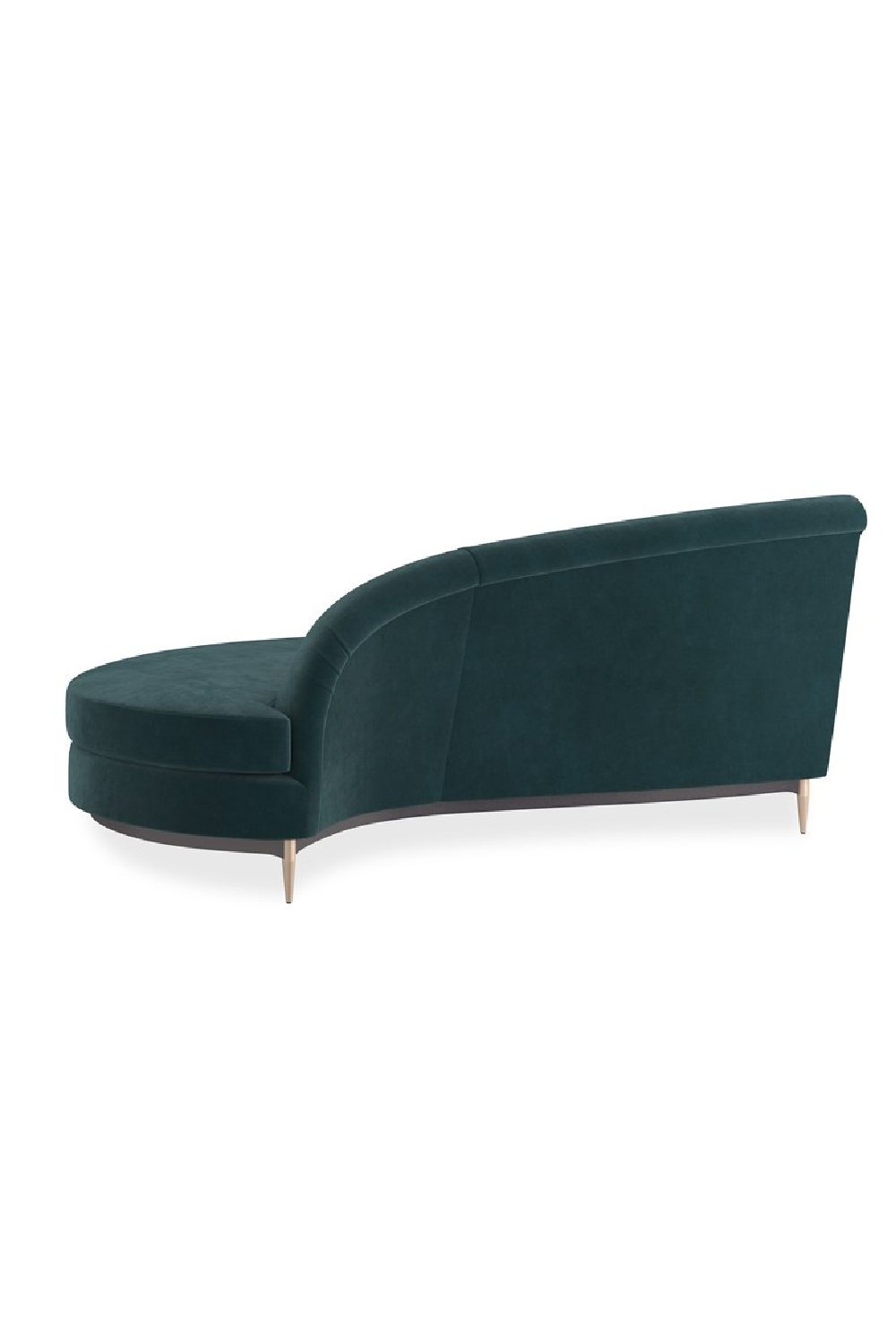Green Velvet Sectional Sofa | Caracole Three's Company | Caracole.eu.com