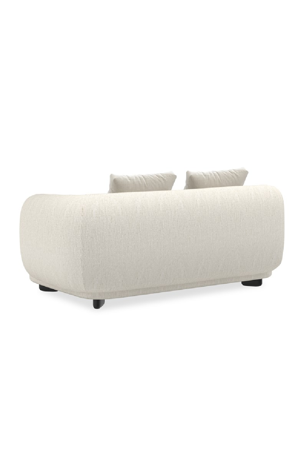 Ivory Linen Sectional Chair | Caracole Lumi | Caracole.eu.com