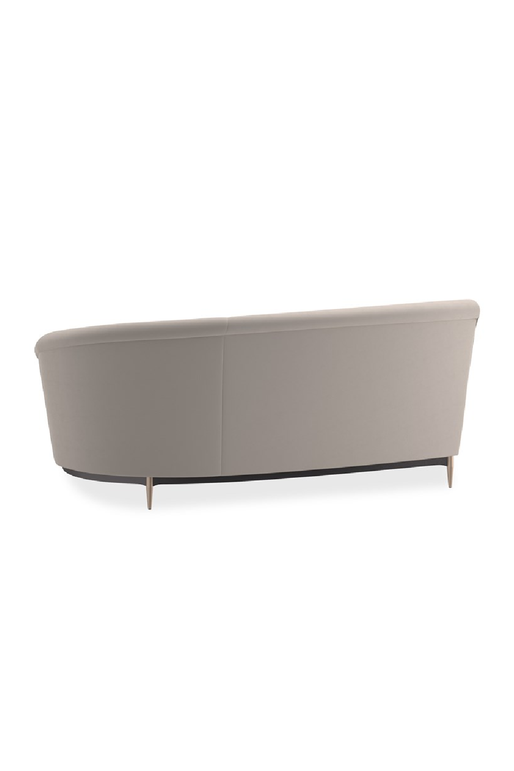 Beige Velvet Sectional Sofa | Caracole Three's Company | Caracole.eu.com