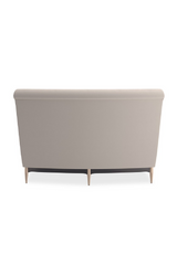 Beige Velvet Sectional Sofa | Caracole Three's Company | Caracole.eu.com