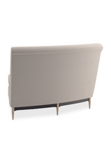 Beige Velvet Sectional Sofa | Caracole Three's Company | Caracole.eu.com