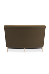 Brown Velvet Sectional Sofa | Caracole Three's Company | Caracole.eu.com