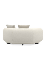 Ivory Linen Sectional Chair | Caracole Lumi | Caracole.eu.com