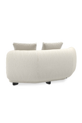 Ivory Linen Sectional Chair | Caracole Lumi | Caracole.eu.com