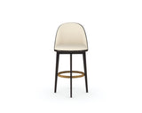 Vegan Leather Bar Stool | Caracole Another Round
