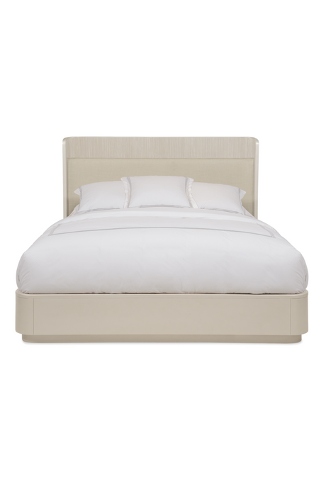 Cream Modern Bed | Caracole Fall In Love | Caracole.eu.com