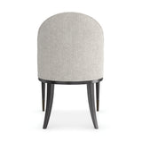 White Chenille Dining Chair | Caracole Nuage