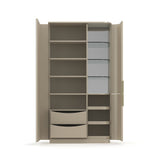 Silver Gloss Armoire | Caracole Oblique