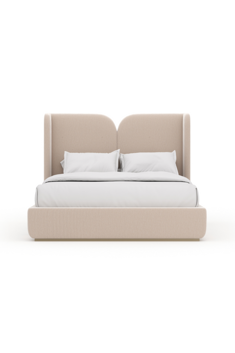 Ivory Velvet Bed | Caracole Oblique | Caracole.eu.com