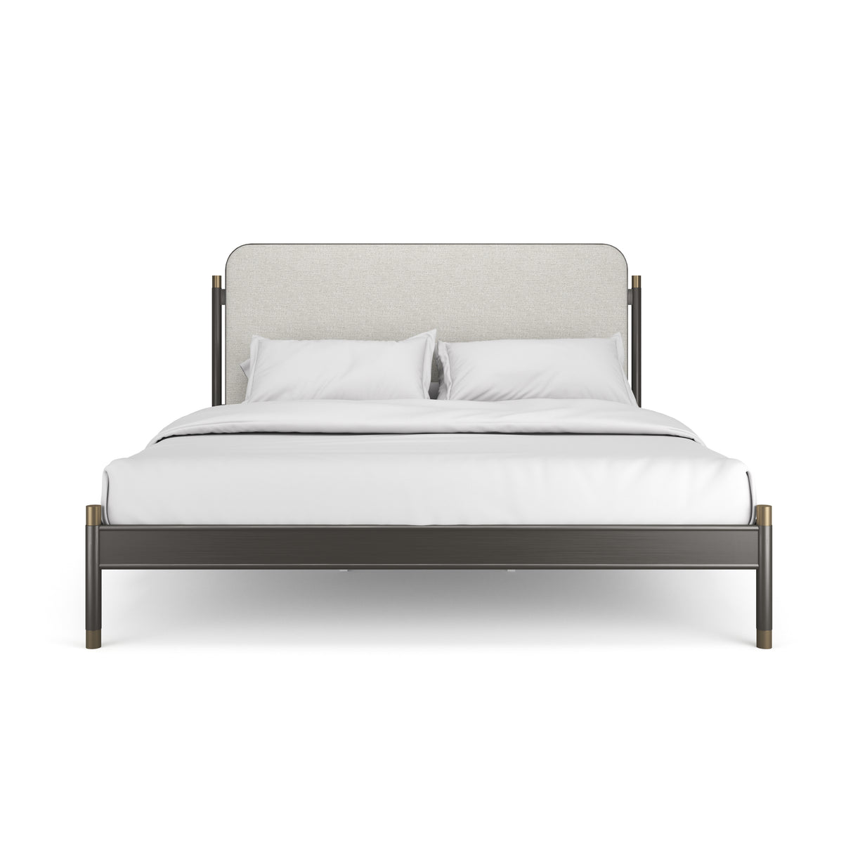 Brushed Bronze King and Queen Bed | Caracole Campaign