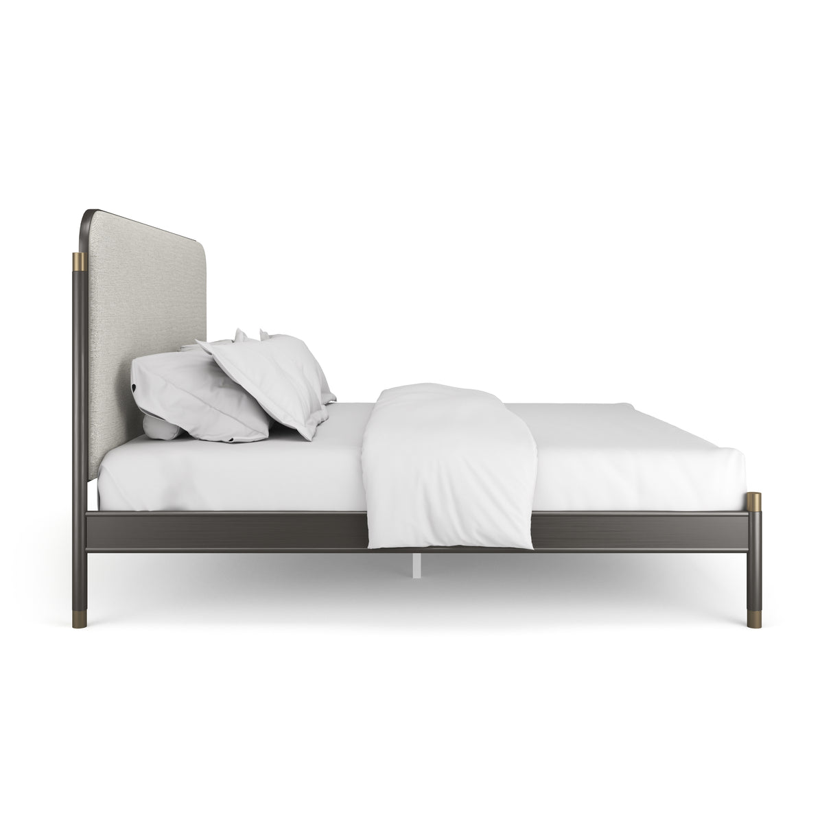 Brushed Bronze King and Queen Bed | Caracole Campaign