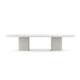 Matte Pearl Dining Table | Caracole Love