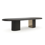 Dark Chocolate Dining Table | Caracole Love